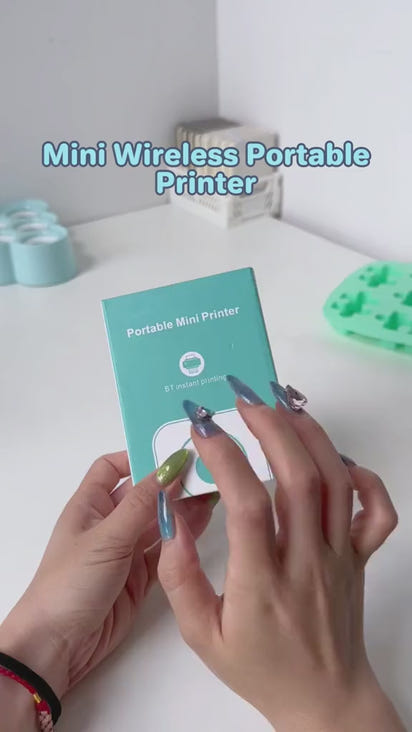 Mini Wireless Portable Termal Printer